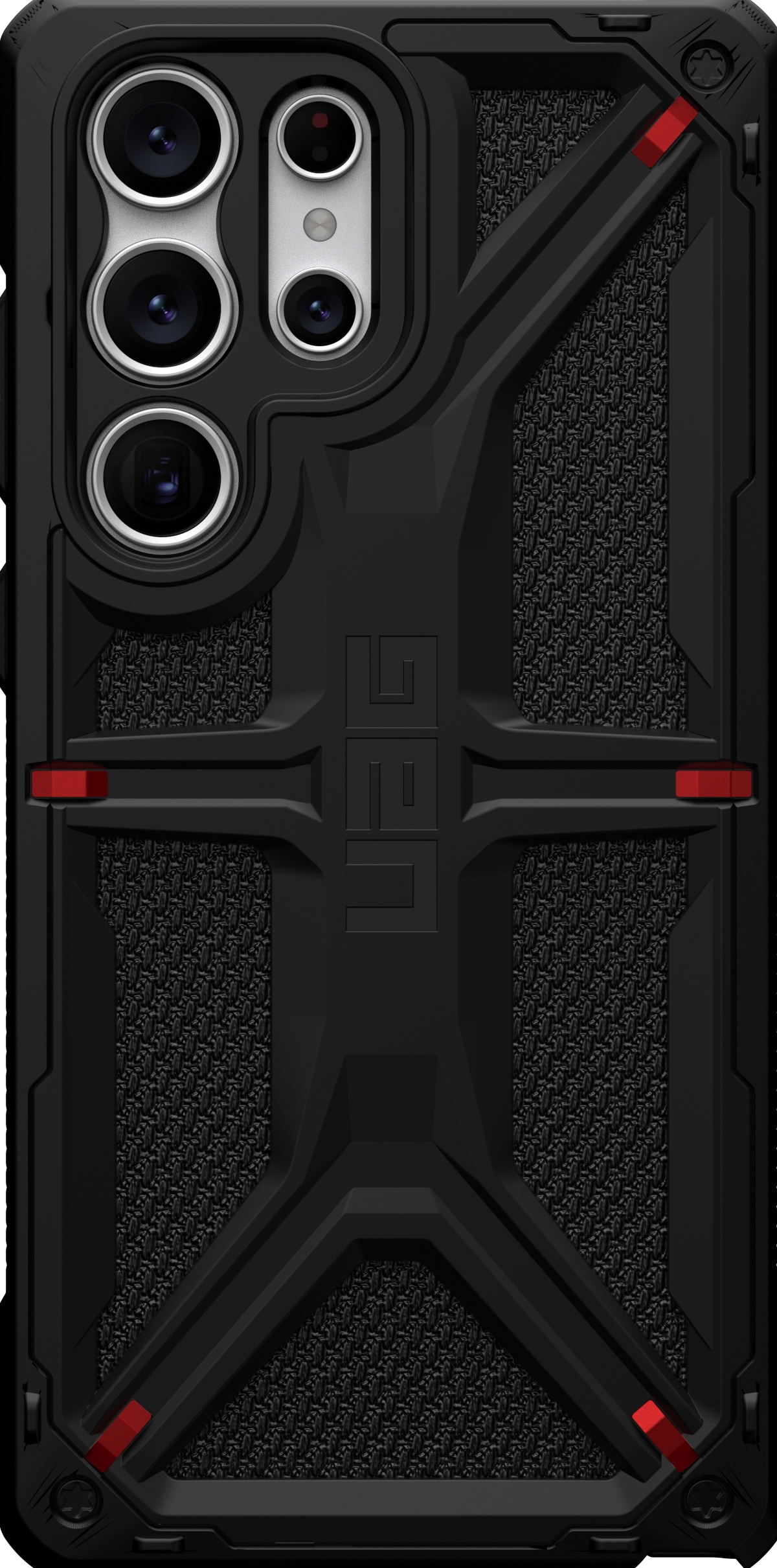 Urban Armor Gear Monarch Kevlar Samsung Galaxy S23 Ultra Hoesje Zwart