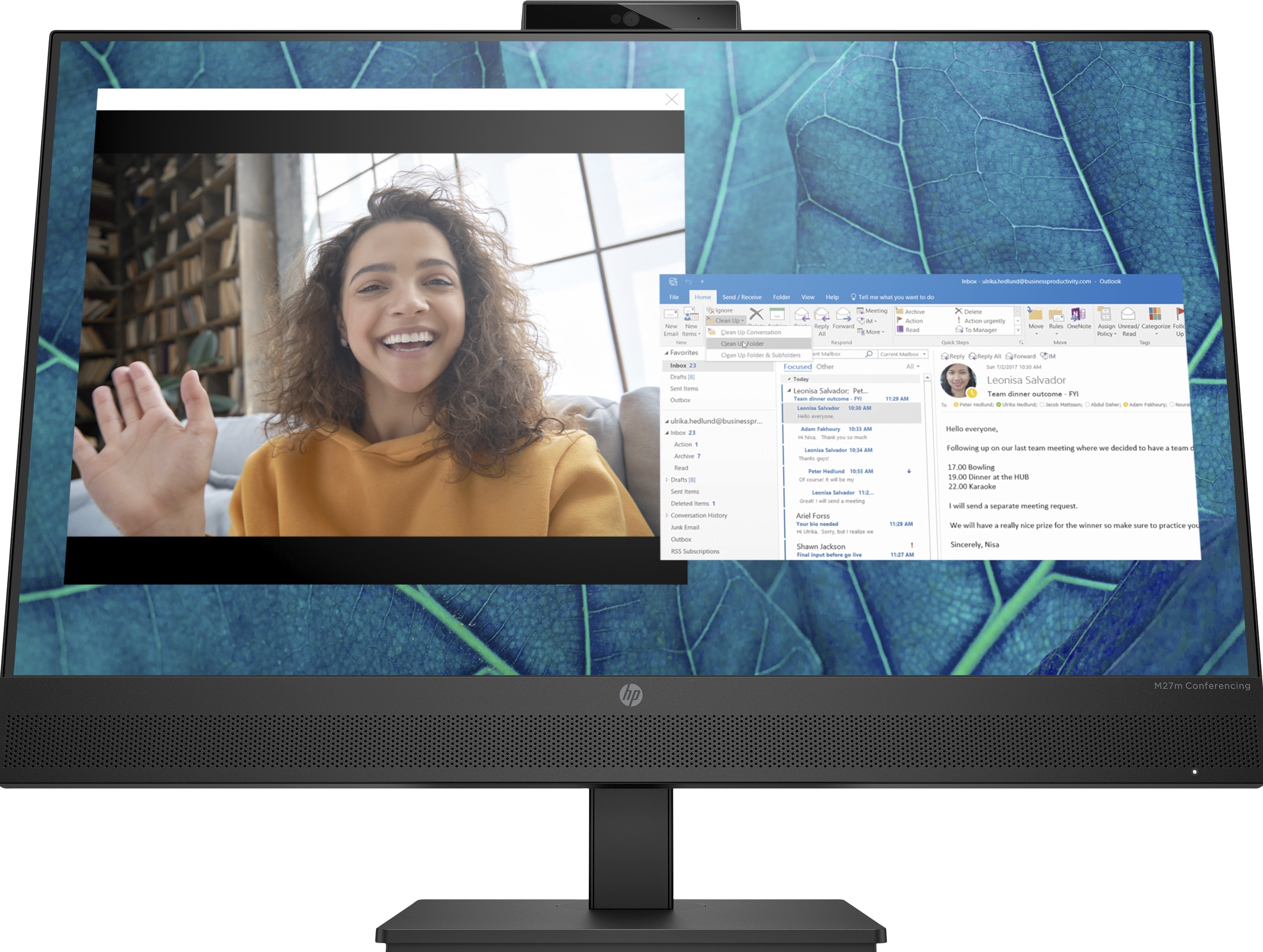 HP M27m Conferencing Monitor - LED-monitor