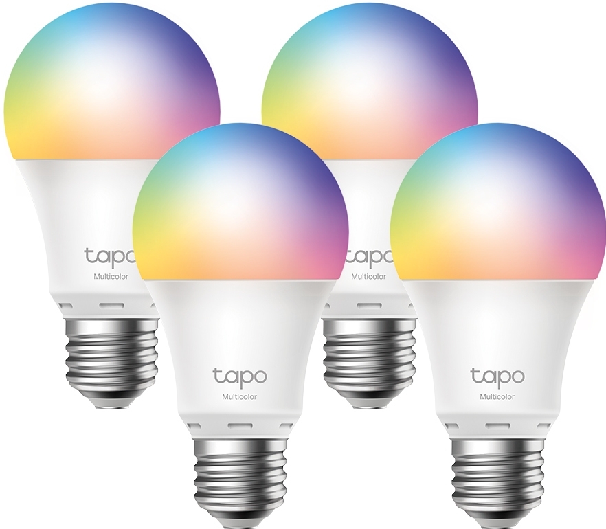 Smart Wi-Fi Light Bulb Multicolor 4-Pack