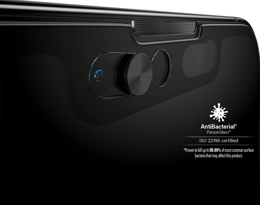 PanzerGlass iPhone 13/13 Pro - Black CF Camslider Privacy-AB