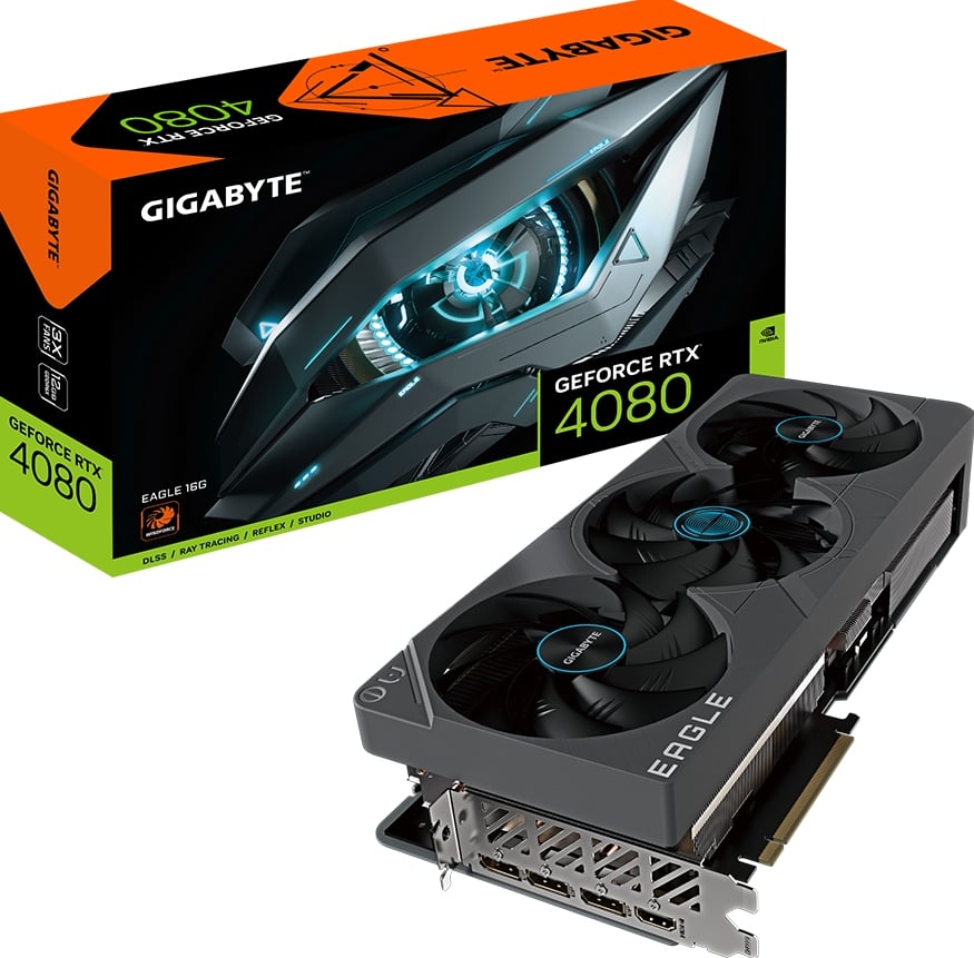 Gigabyte GeForce RTX 4080 EAGLE - Videokaart