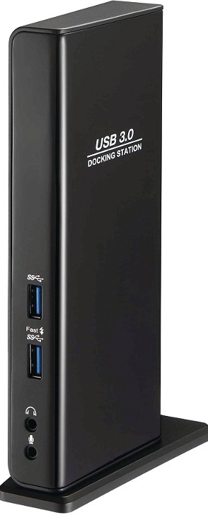 2-Power USB-C & USB 3.0 Dual Display Dock - Dockingstation