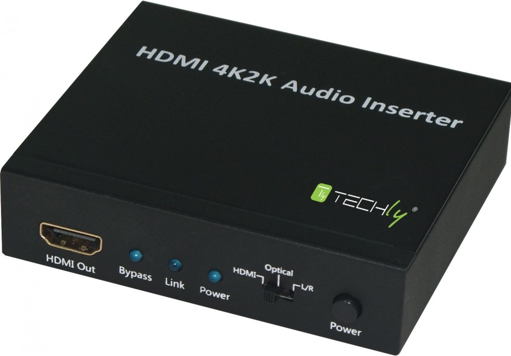 Techly HDMI/DVI 4K2K Audio Inserter