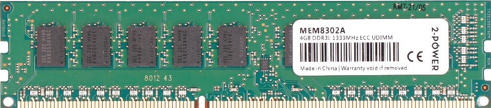 4GB DDR3 1333MHz ECC + TS UDIMM