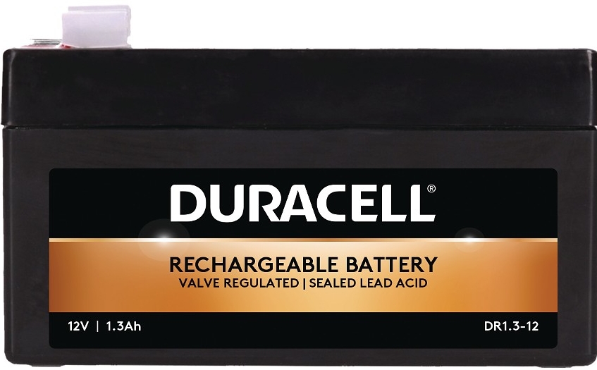 Duracell 12V 1.3Ah VRLA Security Battery