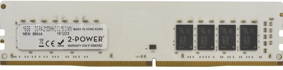 16GB DDR4 2133MHZ CL15 DIMM
