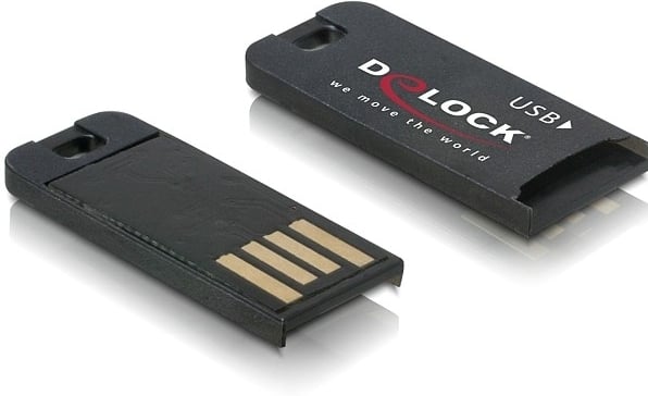 Delock USB 2.0 CardReader - Kaartlezer (TransFlash, microSD,