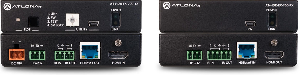 Atlona AT-HDR-EX-70C-KIT (Transmitter & Receiver Units) -