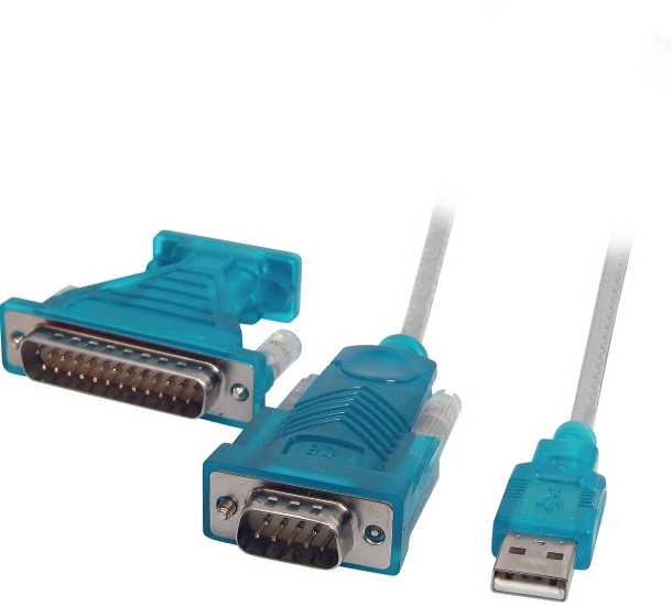EFB USB2.0/RS232 Converter, aktiv A-stekker/DB9-stekker