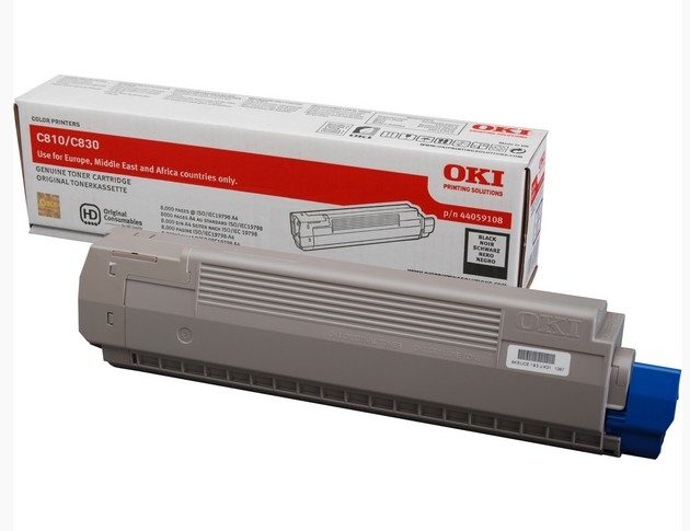 OKI 44059108 Zwart