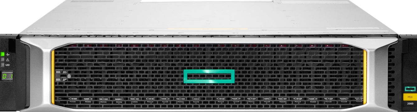 HPE Modular Smart Array 2062 10GBase-T iSCSI SFF Storage - Hard drive