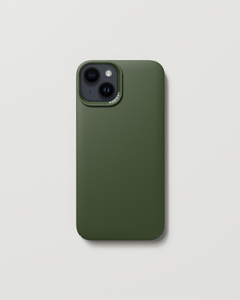 Nudient Thin Precise Case Apple iPhone 14 V3 Pine Green - MS