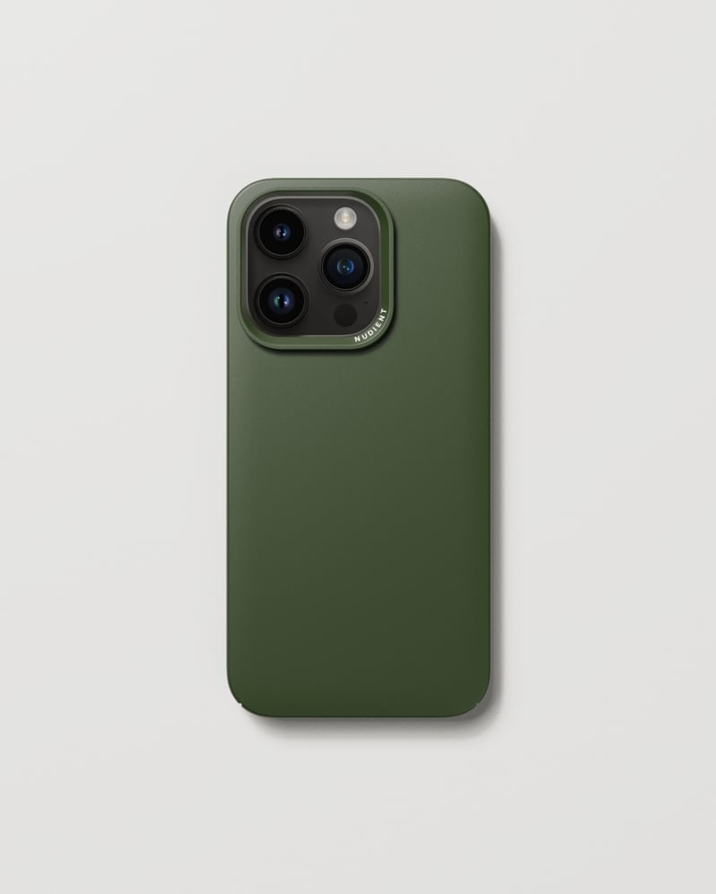 Nudient Thin Precise Case Apple iPhone 14 Pro V3 Pine Green - MS