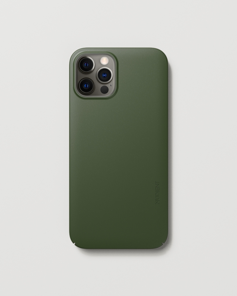 Nudient Thin Precise Case Apple iPhone 12/12 Pro V3 Pine Green - MS