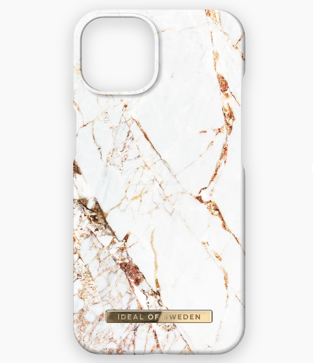 iDeal of Sweden - iPhone 14 Plus Hoesje - Fashion Back Case Carrara Gold
