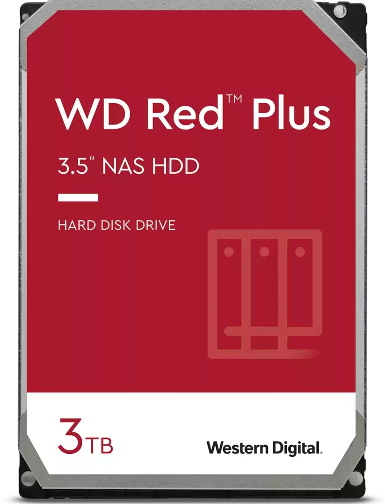 WD Red Plus WD30EFPX - Vaste schijf