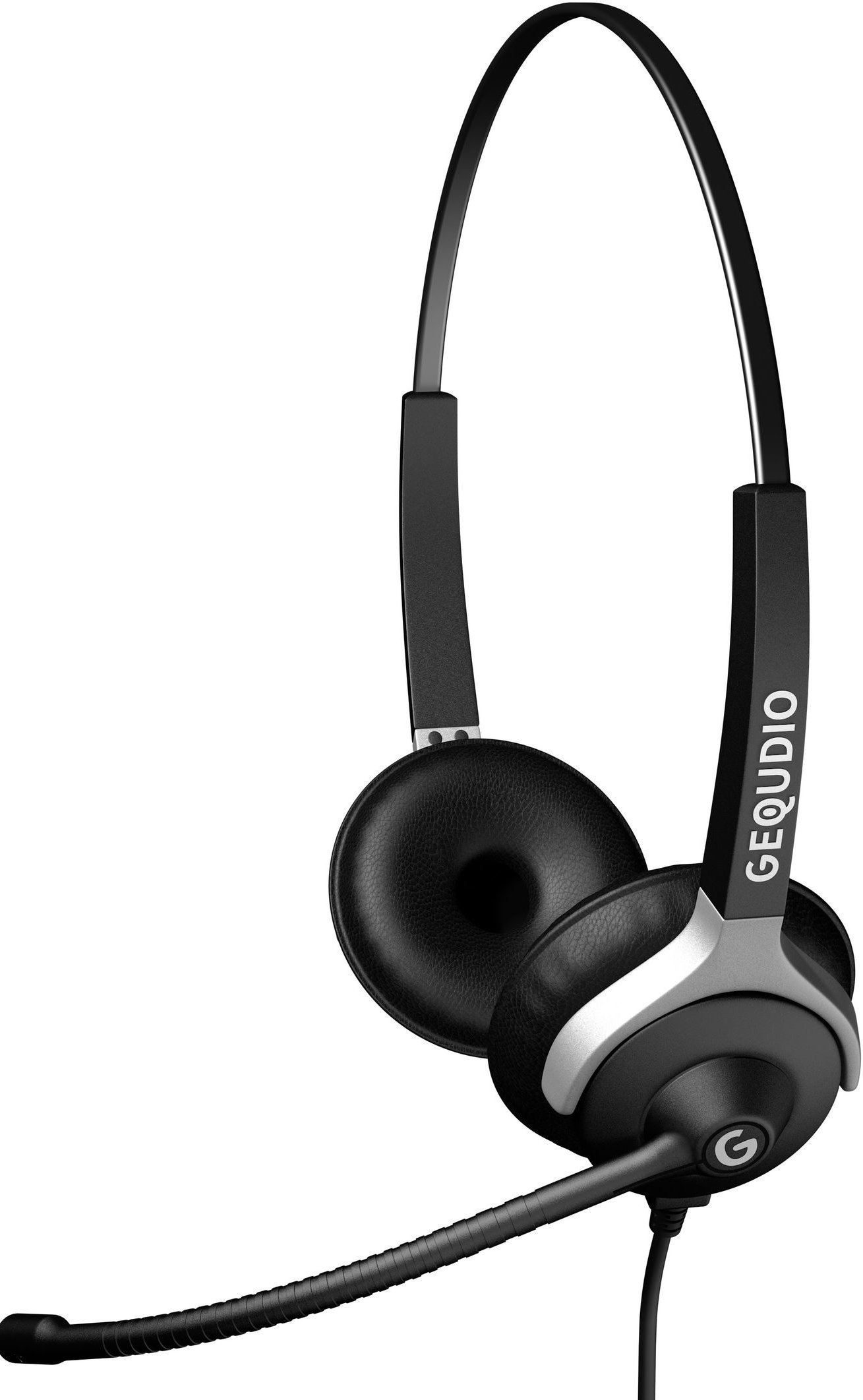 GEQUDIO Headset 2-Ohr voor Unify met Kabel