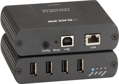 4 Port CAT5 USB 2.0 Extender Extends both USB 2.0 and