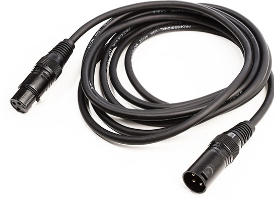 Monkey Banana Solid Link Kabel - XLR-M / XLR-F / 500cm