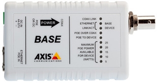AXIS T8640 Ethernet Over Coax Adaptor PoE+ - Media-omzetter