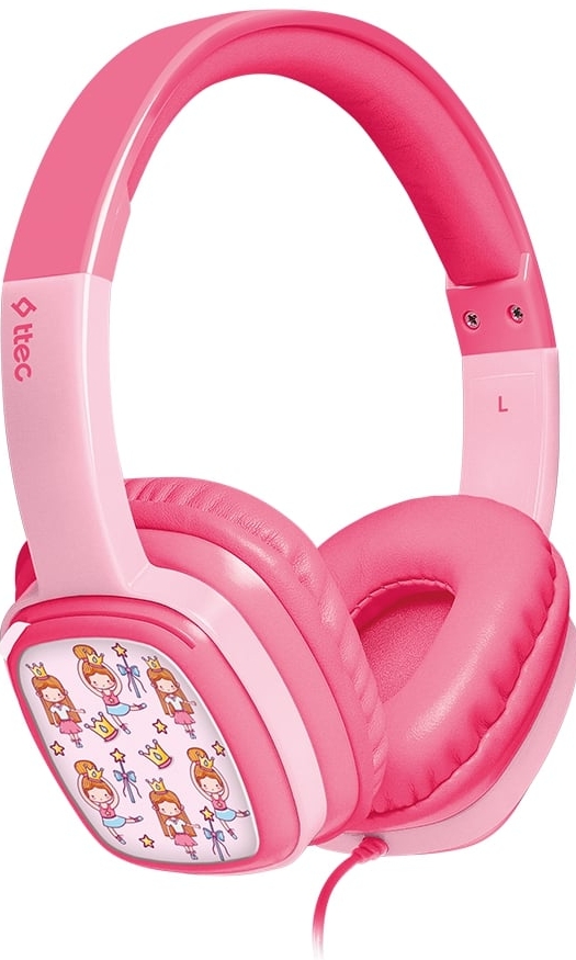 Headphone ttec SoundBuddy On-Ear Wired pink ttec SoundBuddy Kids