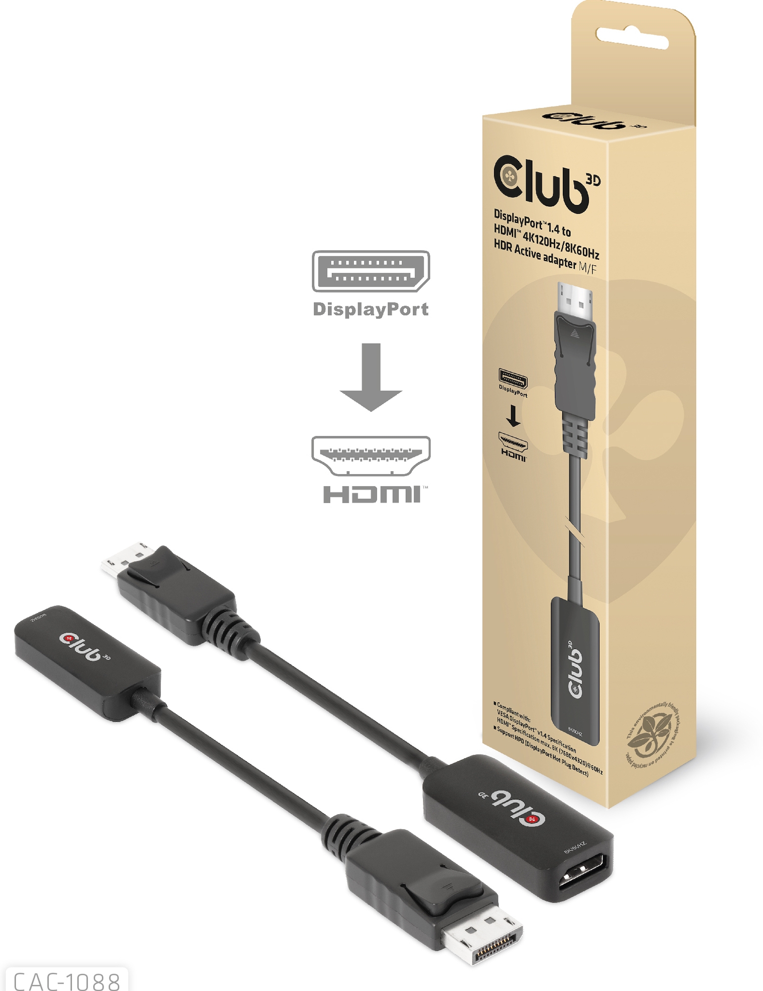 Club 3D - Videoadapter