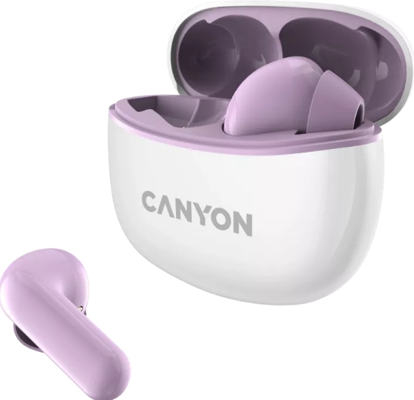Canyon Bluetooth Headset TWS-5 In-Ear/Stereo/BT5.3 purple retail