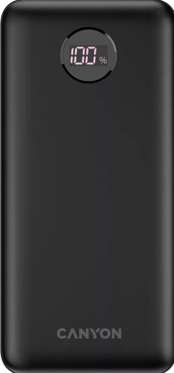 Canyon Powerbank PB-2002 20000 mAh PD/QC/Display black retail