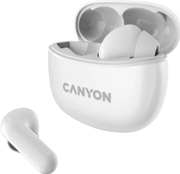 Canyon Bluetooth Headset TWS-5 In-Ear/Stereo/BT5.3 white retail