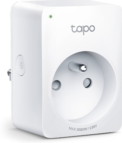 TP-Link Tapo Mini Smart Wi-Fi Socket Energy Monitor smart plug 3680 W Thuis Wit
