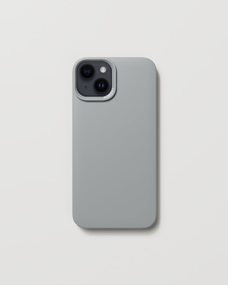 Nudient Thin Precise Case Apple iPhone 14 V3 Concrete Grey - MS