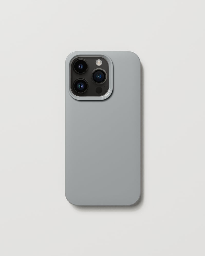Nudient Thin Precise Case Apple iPhone 14 Pro V3 Concrete Grey - MS