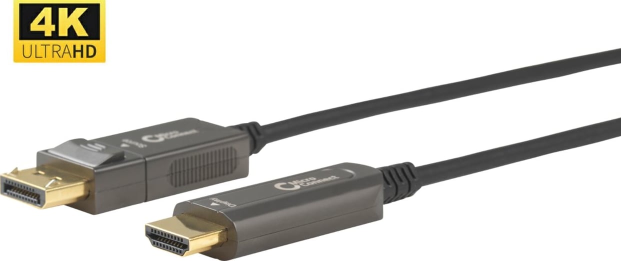 Premium Optic DP - HDMI Cable 10m cable, DP 1.4