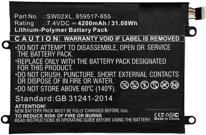 CoreParts 31.08Wh Li-Pol 7.4V 4200mAh