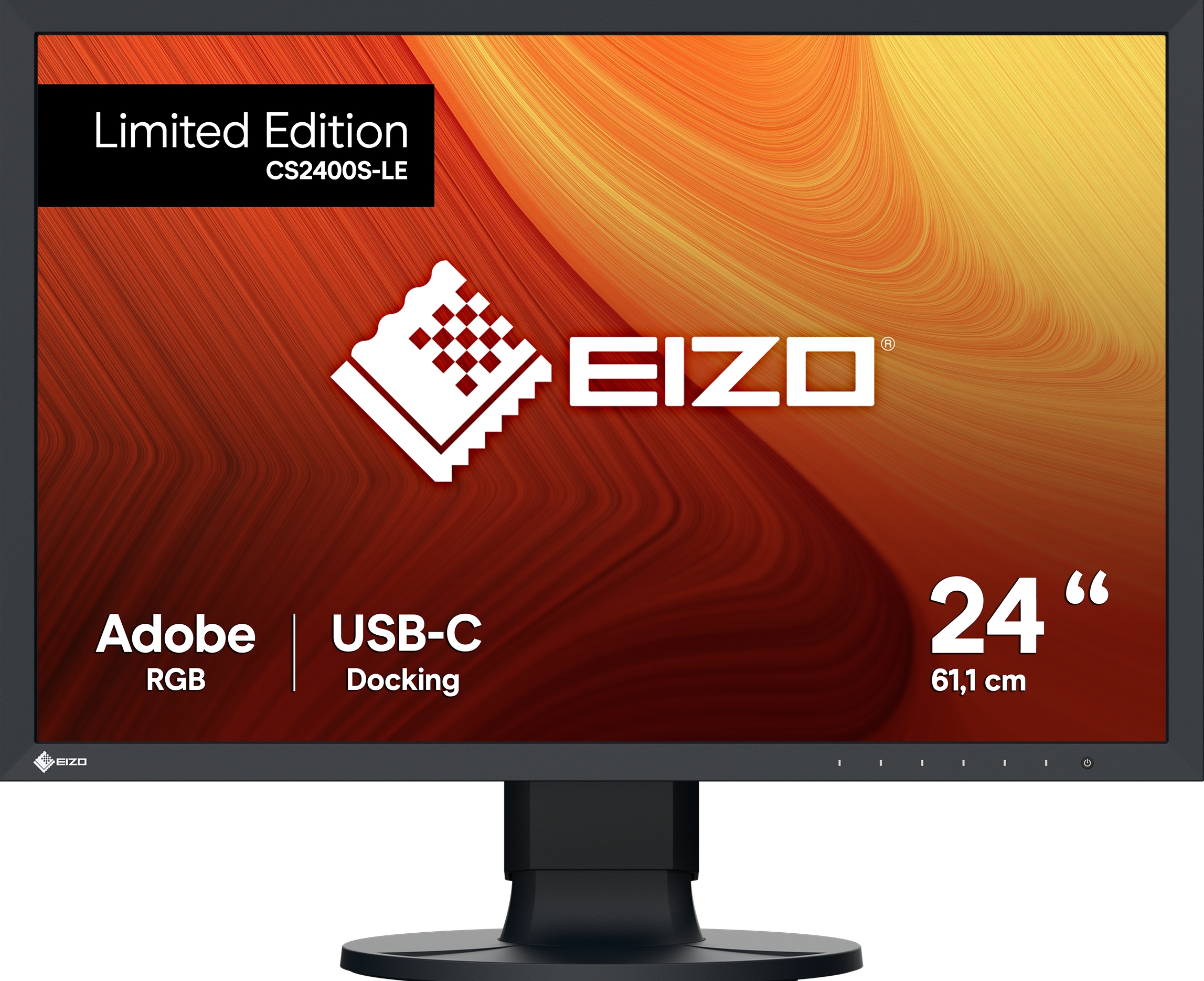 EIZO 61.0cm (24"") CS2400S-LE 16:10 HDMI+DP+USB-C IPS black