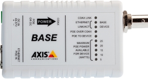 AXIS T8641 Ethernet Over Coax Base Unit PoE+ - Media-omzetter