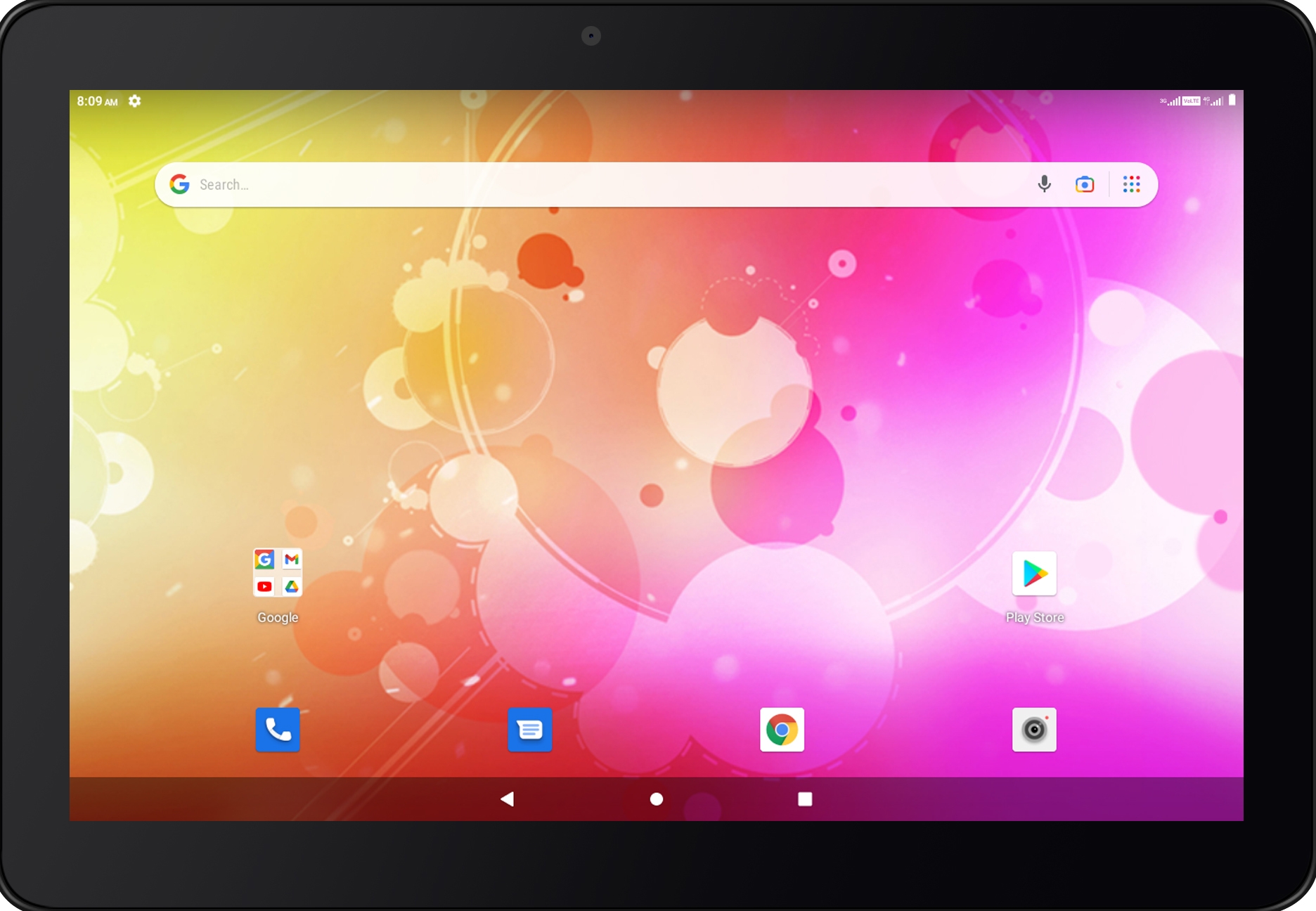 Denver TIQ-10443 – 10.1 inch tablet – Android 11 – 4G – GPS – 16GB geheugen - Zwart