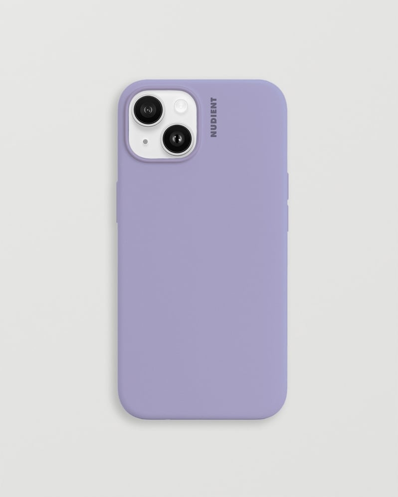 Nudient Base Case iPhone 14 Soft - Paars