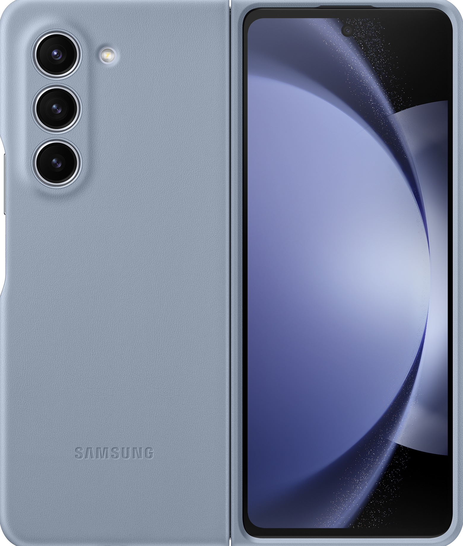 Samsung Galaxy Z Fold5 - Eco-leather Case - Blue