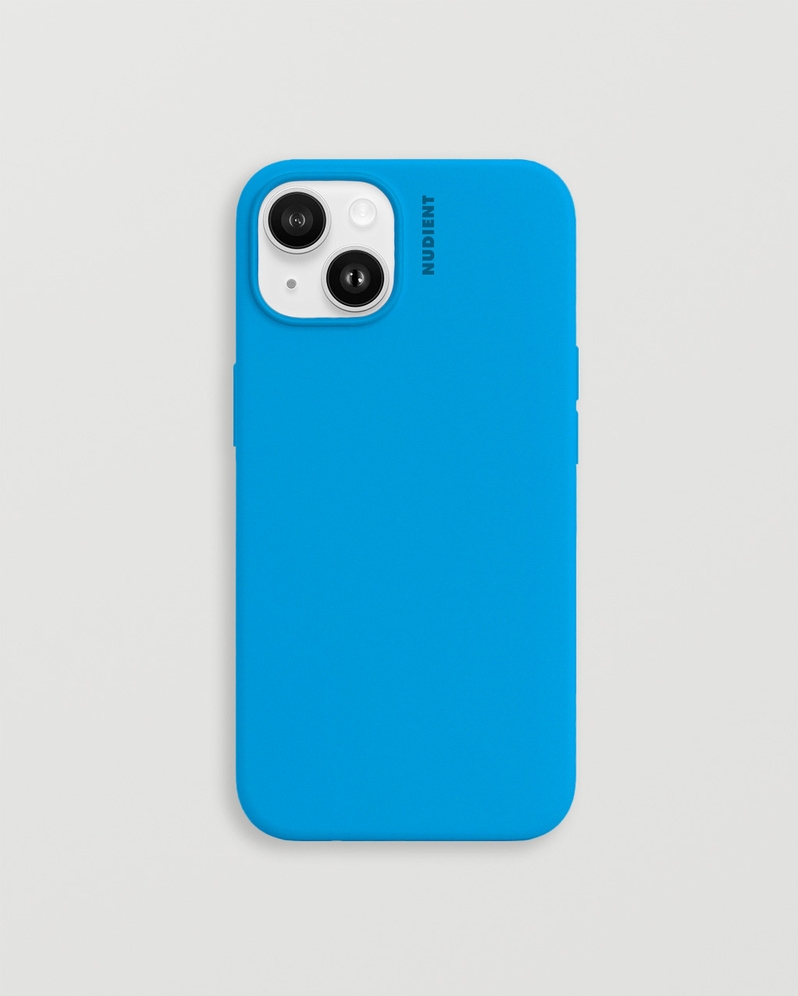 Nudient Base Case iPhone 14 Vibrant - Blauw