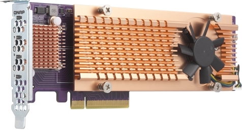 QNAP QM2 uitbreidingskaart (4x M.2 2280 PCIe)