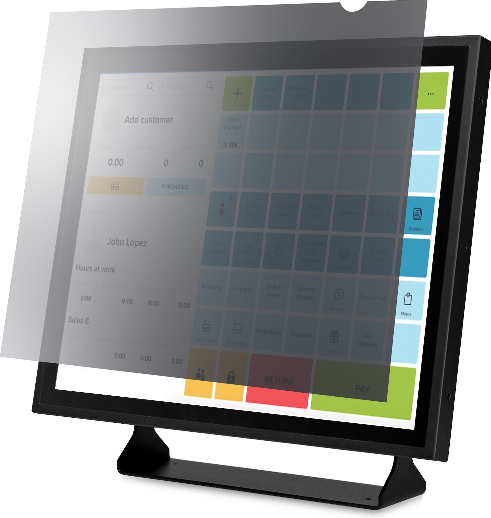 StarTech.com 17-inch 5:4 Computer Monitor Privacy Filter, Anti-Glare