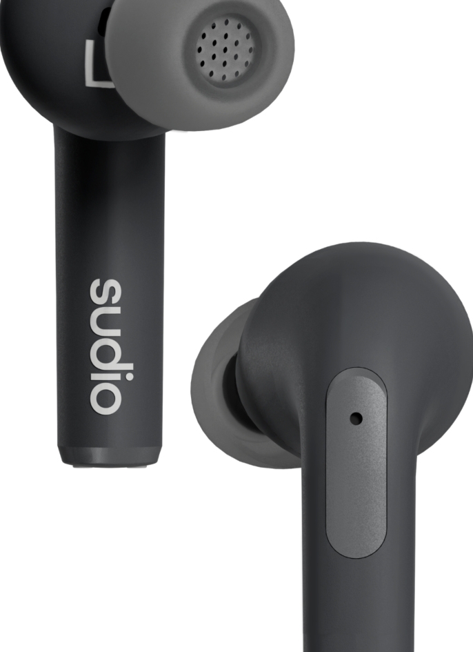 Sudio N2 Pro in-ear true wireless earphones - draadloze oordopjes - met active noice cancellation (ANC) - zwart
