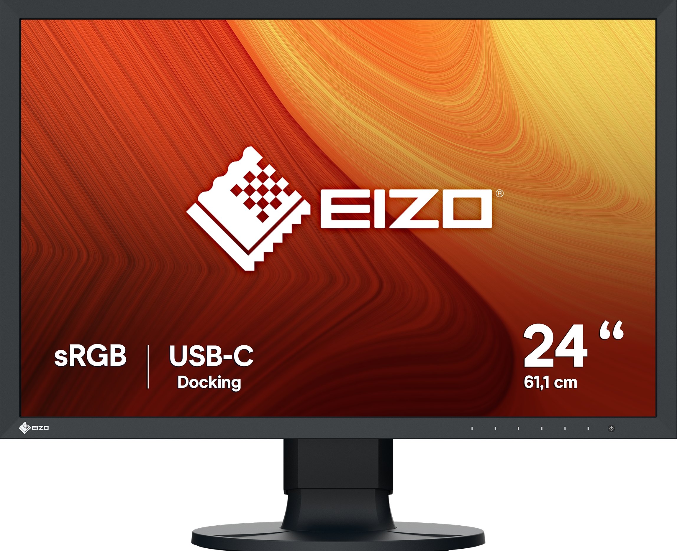 EIZO 61.0cm (24"") CS2400R 16:10 HDMI+DP+USB-C IPS black retail