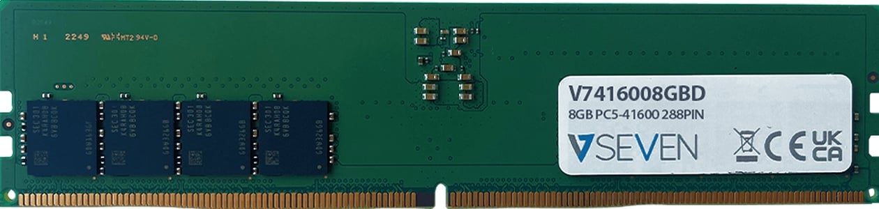 8GB DDR5 PC5-41600 288Pin 5200Mhz DIMM