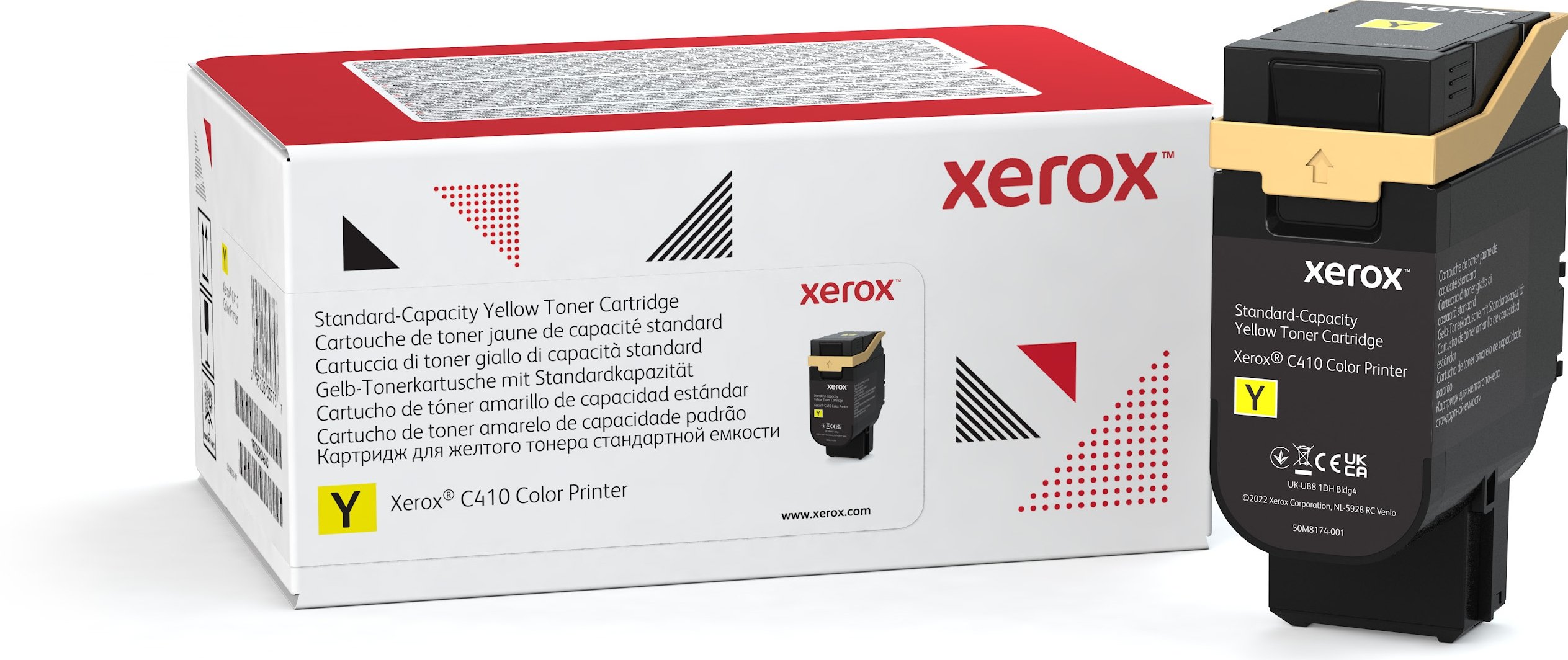 Xerox VersaLink C410/C415 cassette gele toner standaardcapaciteit (2.000 pagina's), 2000 pagina's, Geel, 1 stuk(s)