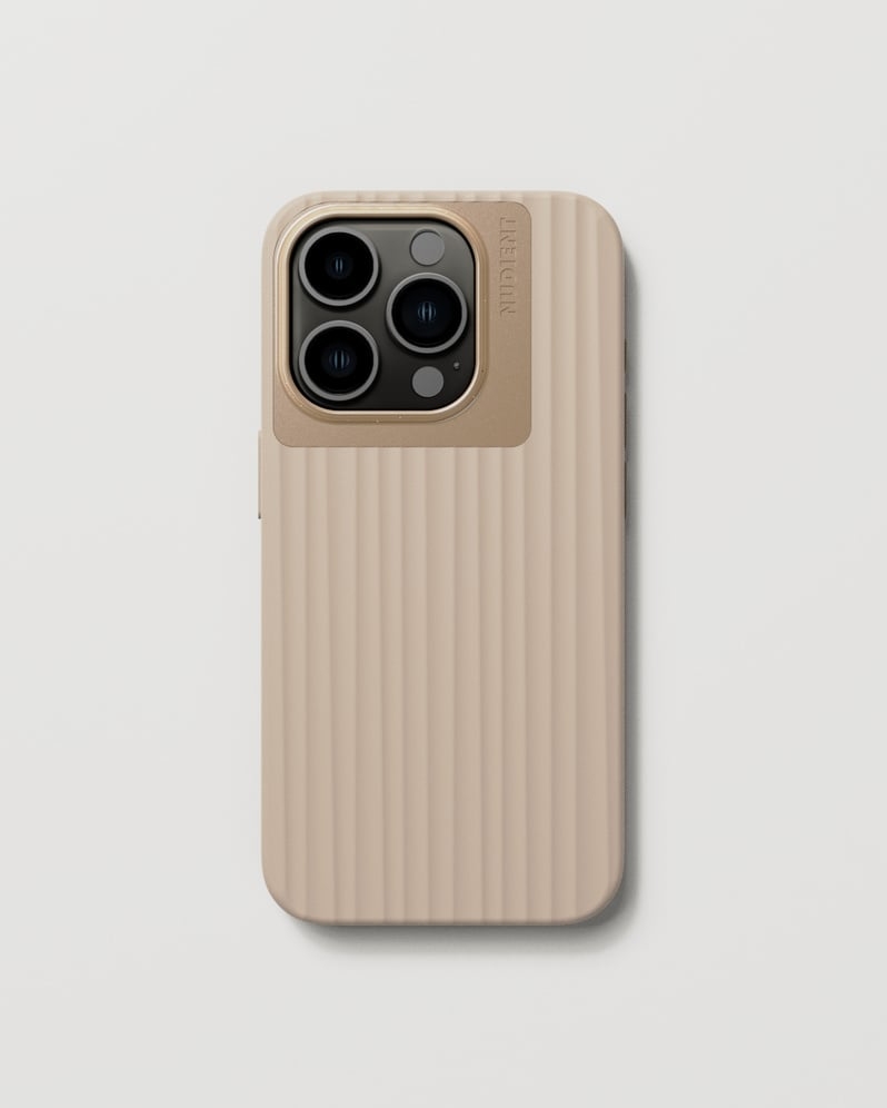 Nudient Bold Case Apple iPhone 15 Pro Linen - Beige