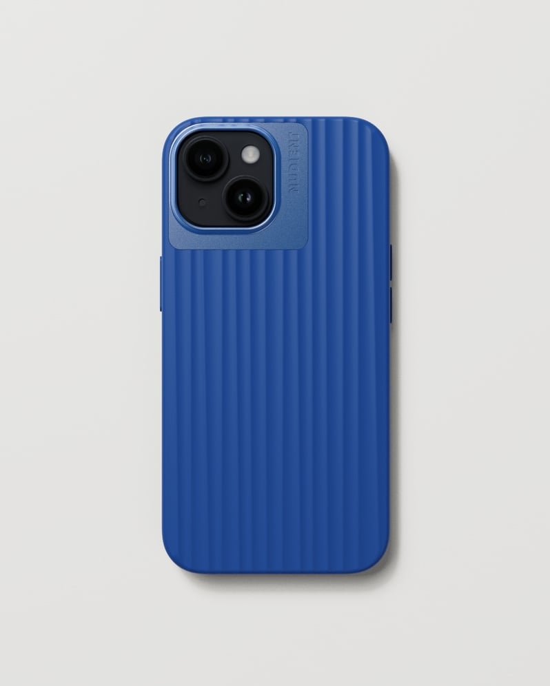 Nudient Bold Case Apple iPhone 15 Signature - Blauw