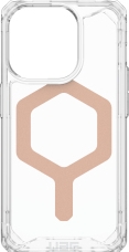 UAG Plyo Backcover Magsafe iPhone 15 Pro hoesje - Ice / Rosé Goud