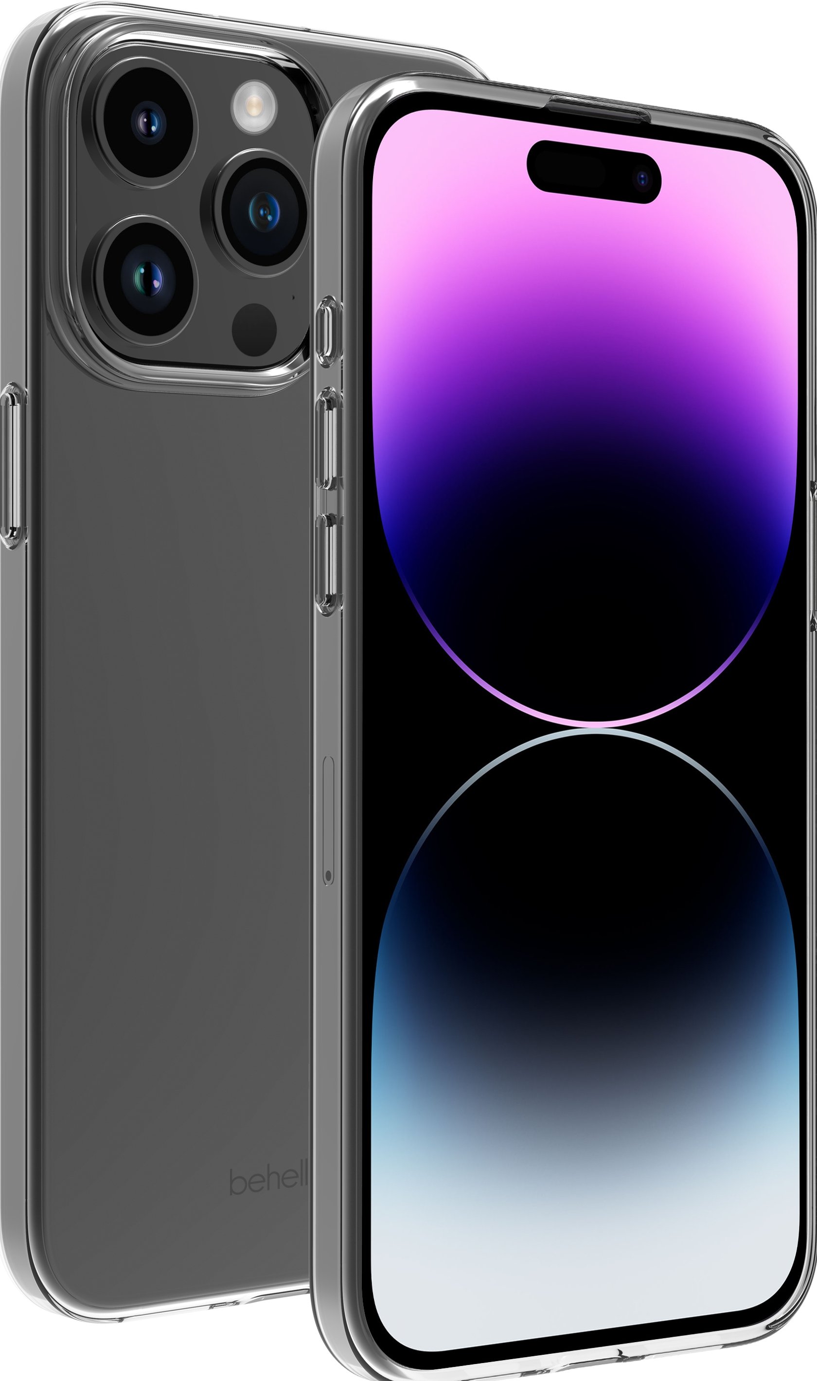 BeHello iPhone 15 Pro Max Thin Gel Case ECO Transparant